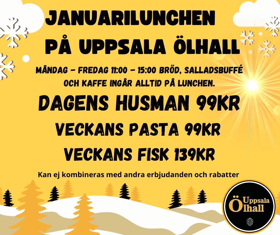 Uppsala Olhall Lunch 2024